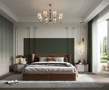 French Style Bedroom-ID:563823947