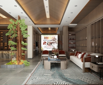 New Chinese Style Lobby Hall-ID:352065094