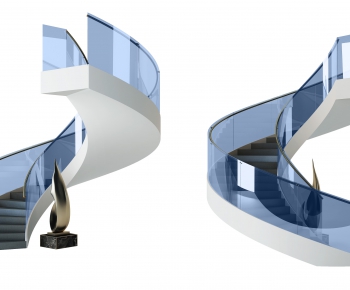 Modern Rotating Staircase-ID:103329908