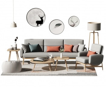 Nordic Style Sofa Combination-ID:199321034