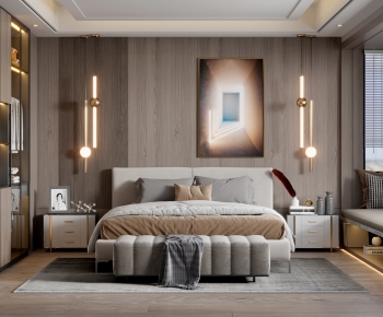 Modern Bedroom-ID:436445004