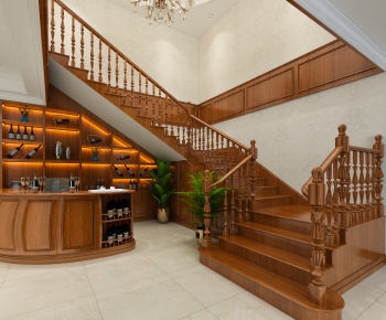 American Style Stair Balustrade/elevator-ID:227439457