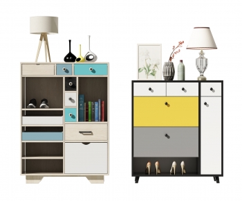Nordic Style Shoe Cabinet-ID:453201068