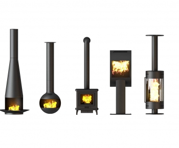 Modern Fireplace-ID:388300471
