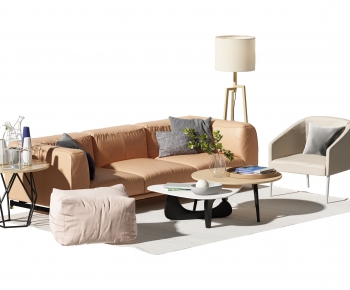 Nordic Style Sofa Combination-ID:668725012