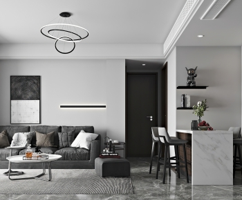 Modern A Living Room-ID:843386891
