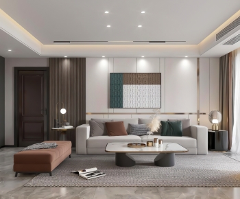 Modern A Living Room-ID:506536966