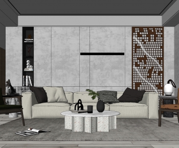 Modern A Living Room-ID:137285952