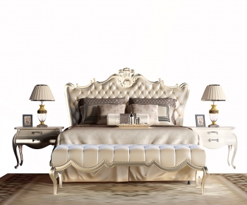 European Style Double Bed-ID:444500423