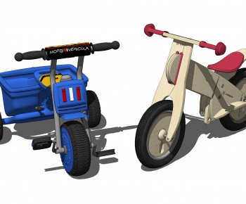 现代儿童玩具自行车 三轮车-ID:433641917