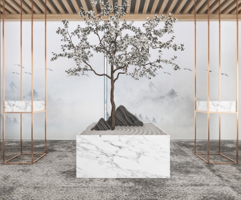 New Chinese Style Tree-ID:912398101