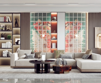 Modern A Living Room-ID:814229012