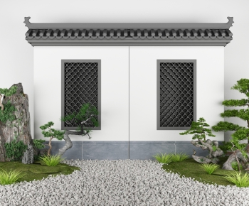 New Chinese Style Garden-ID:691438917