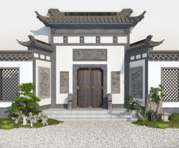 New Chinese Style Garden-ID:930572034