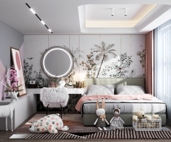 Modern Girl's Room Daughter's Room-ID:834409954