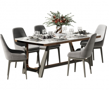 Modern Dining Table And Chairs-ID:162673003