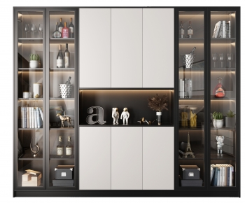 Modern Wine Cabinet-ID:822029115