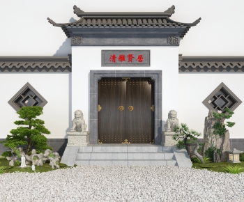 New Chinese Style Garden-ID:528590715