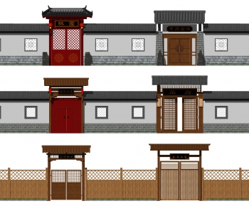 Chinese Style Building Component-ID:359525923