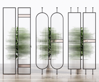Modern Glass Screen Partition-ID:216216098