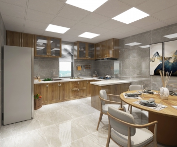 New Chinese Style Open Kitchen-ID:115633966