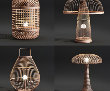 New Chinese Style Table Lamp-ID:608628037