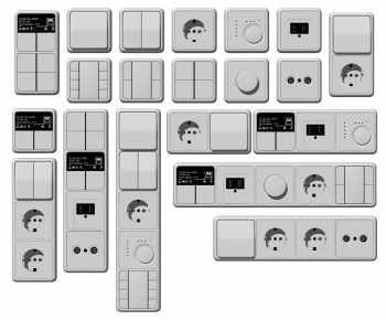 Modern Switch Socket Panel-ID:923692941