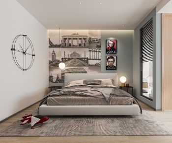 Modern Bedroom-ID:296595105