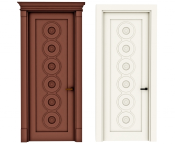 European Style Single Door-ID:586550221