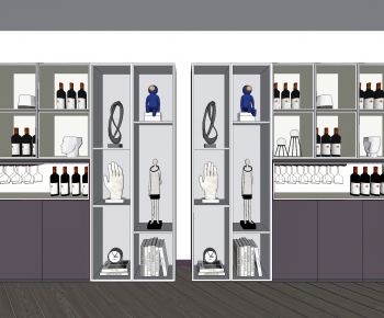 Modern Wine Cabinet-ID:747894057