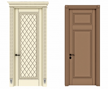 European Style Single Door-ID:419400933