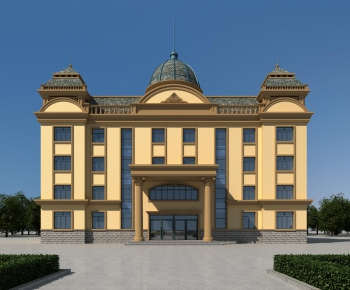 European Style Building Appearance-ID:866830111