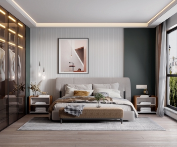 Modern Bedroom-ID:916332017