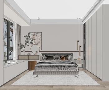 Modern Bedroom-ID:982599976