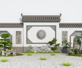 New Chinese Style Garden-ID:218679958
