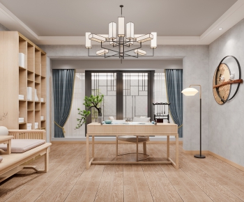 New Chinese Style Study Space-ID:456631215