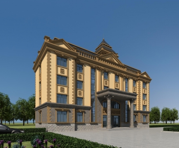 European Style Building Appearance-ID:821177018