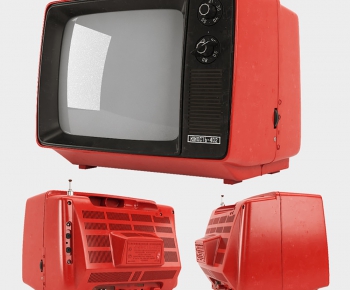 Modern Retro Style TV Set-ID:184212925
