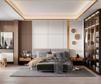 Modern Bedroom-ID:644975906