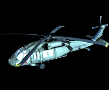 工业风军用直升机-ID:823407896
