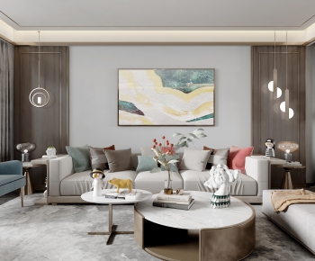 Modern A Living Room-ID:814573057