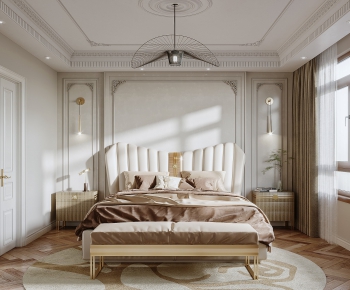 Modern French Style Bedroom-ID:159276964