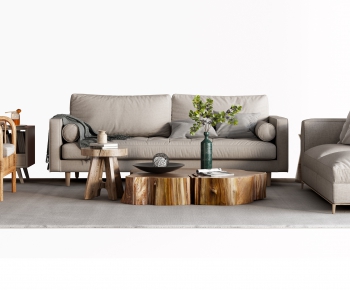 Japanese Style Sofa Combination-ID:979020671