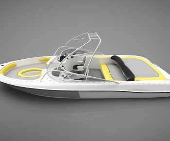 现代船模型游艇-ID:451723101
