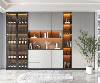 Modern Wine Cabinet-ID:990350015