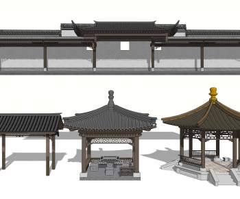 Chinese Style Building Component-ID:919029956