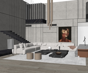 Modern A Living Room-ID:638668066