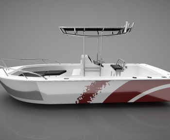 现代船模型游艇-ID:837669499