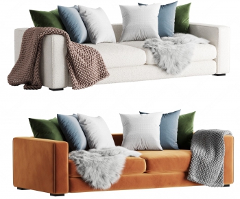 Nordic Style A Sofa For Two-ID:314394955