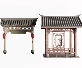 Chinese Style Building Component-ID:933702957